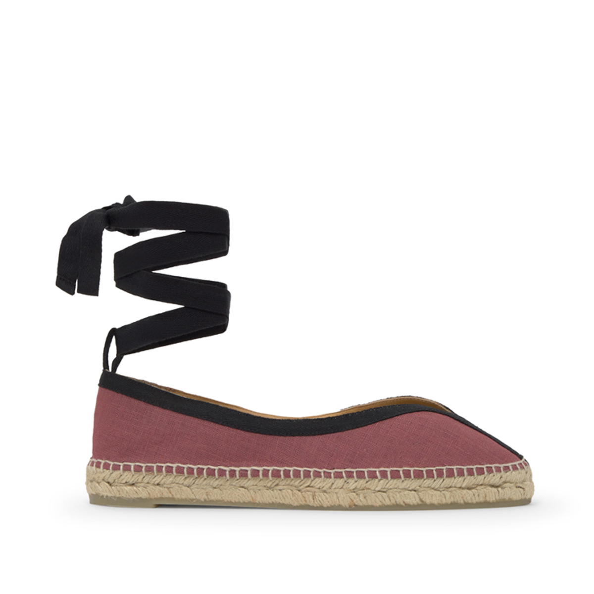 Espadrilles plates à rubans KANU, CASTANER