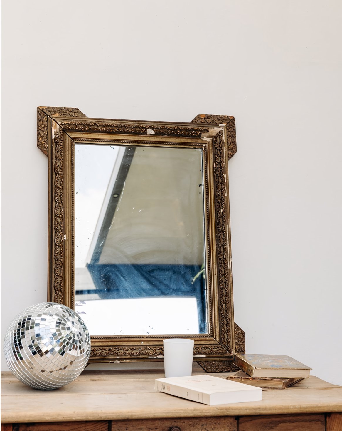 Miroir doré Georges N°250 - Bon état, DEBONGOUT