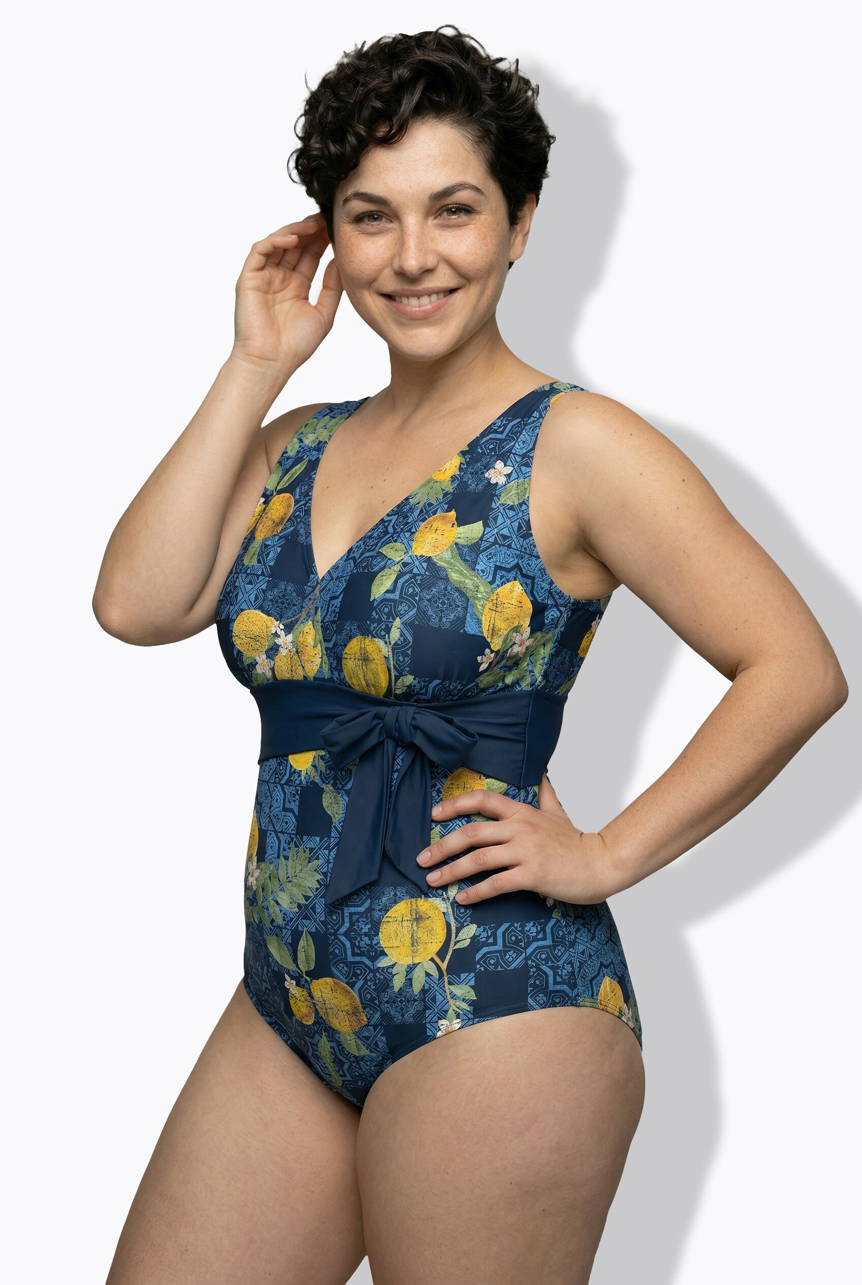 Maillot de bain motif citrons, ULLA POPKEN