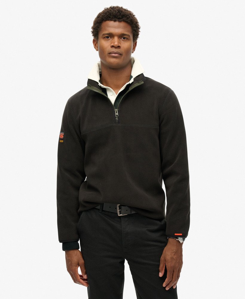 Polaire à demi-fermeture zippée Active, SUPERDRY