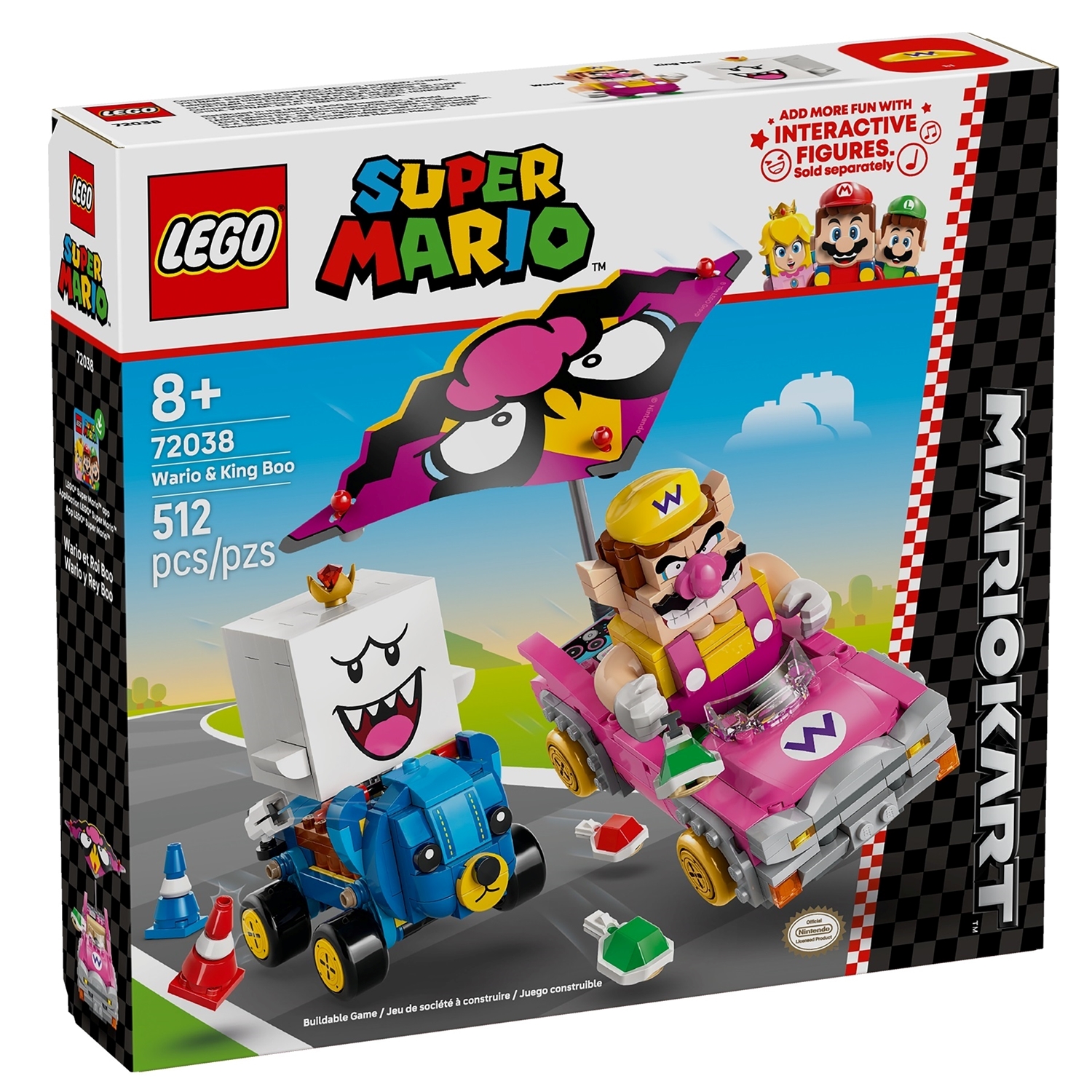 Mario Kart™ – Wario et Roi Boo, LEGO