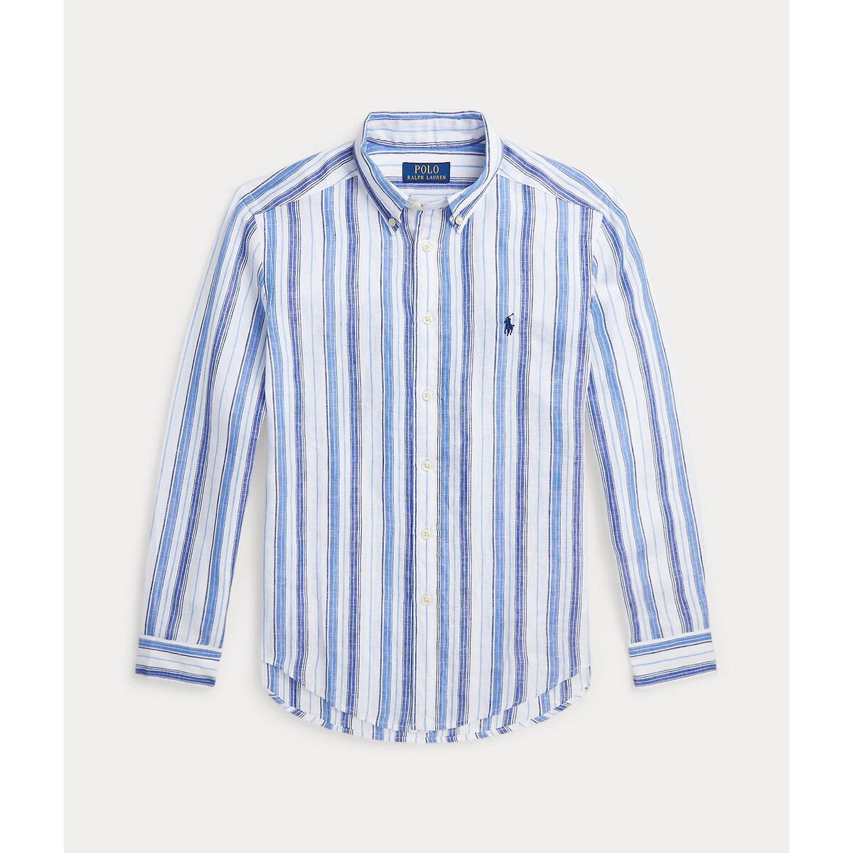 Image of Striped Linen Shirt
