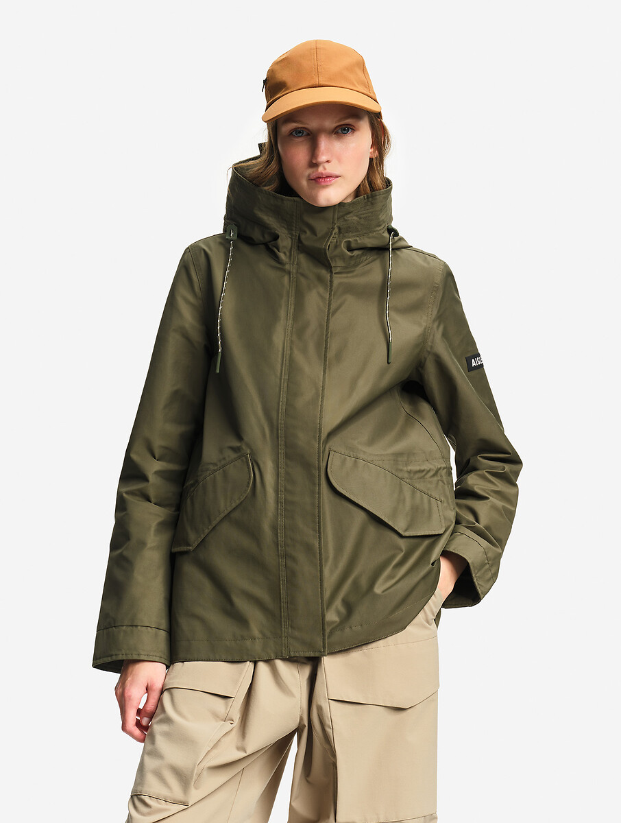 Parka courte à capuche fishtail MTD®, AIGLE