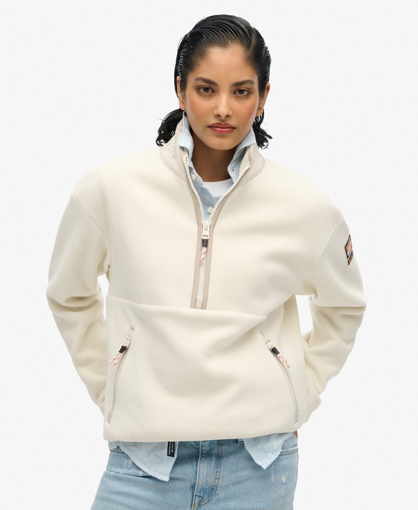 Polaire à demi-fermeture zippée Active, SUPERDRY