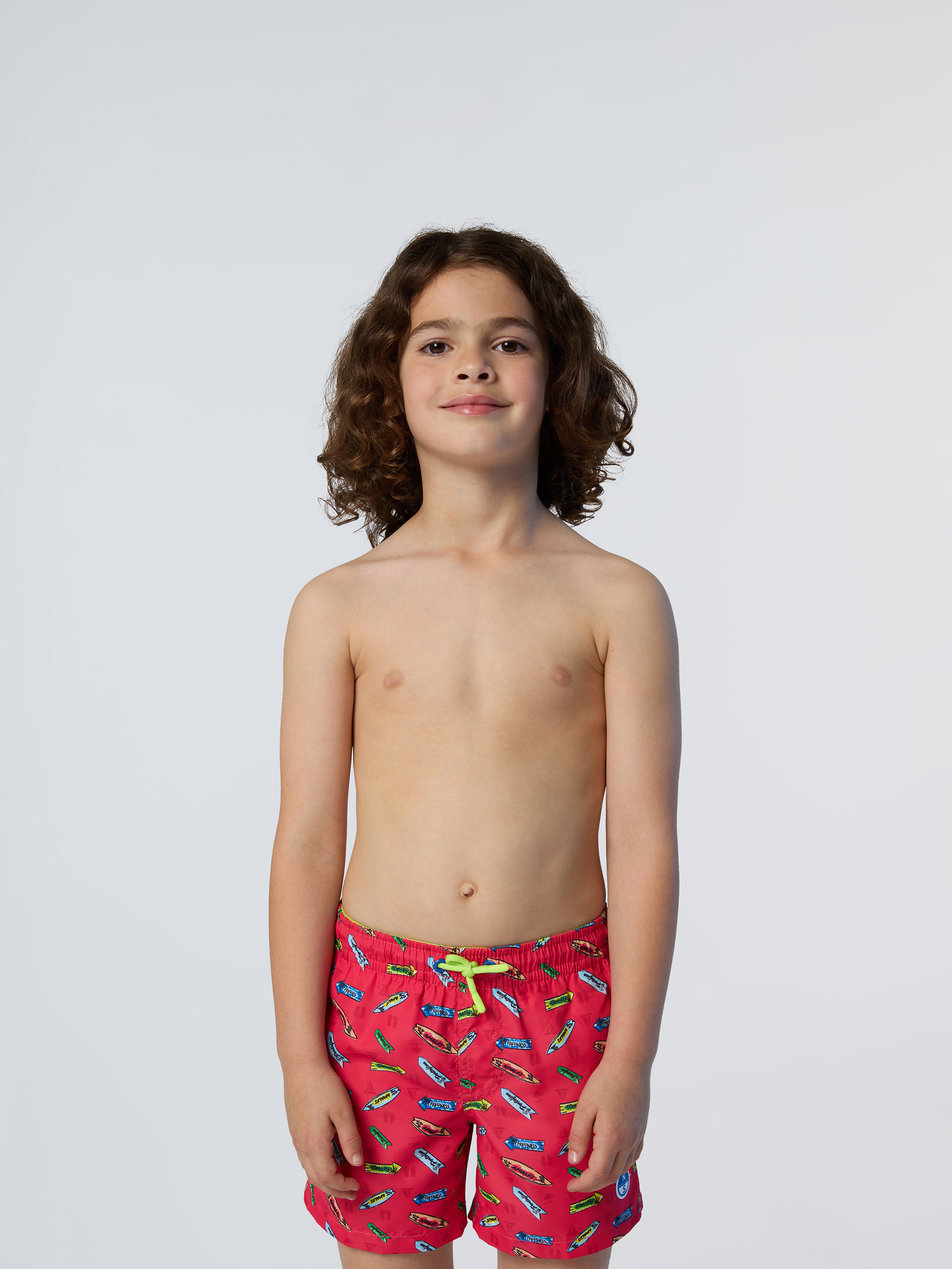 Short de bain à imprimé graphique, NORTH SAILS