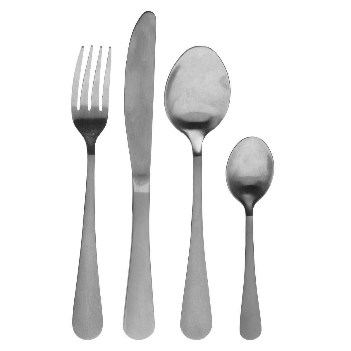 Ménagère 24 pièces en acier inoxydable SATIN, SECRET DE GOURMET