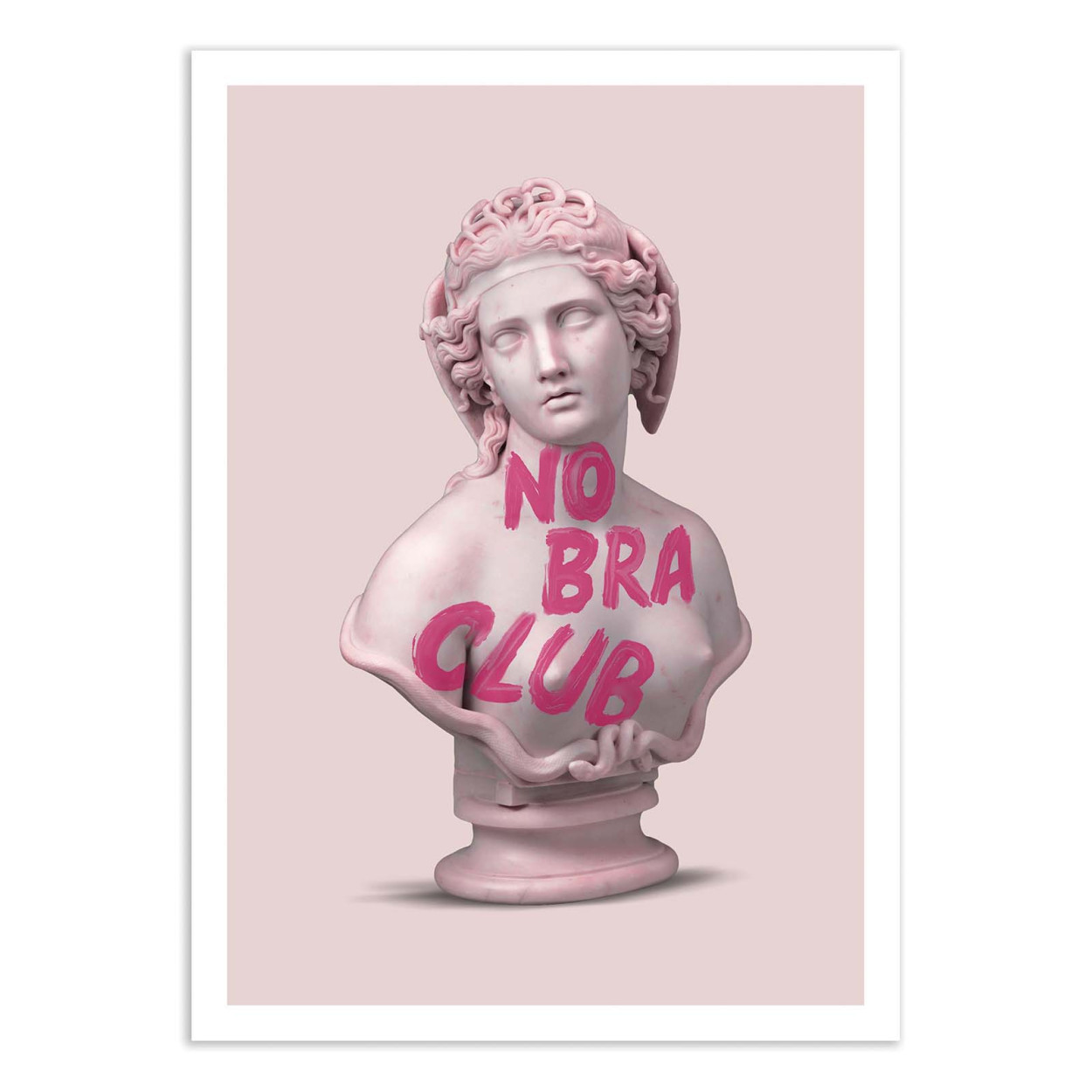 Affiche d'art - No Bra Club - Jonas Loose, WALL EDITIONS