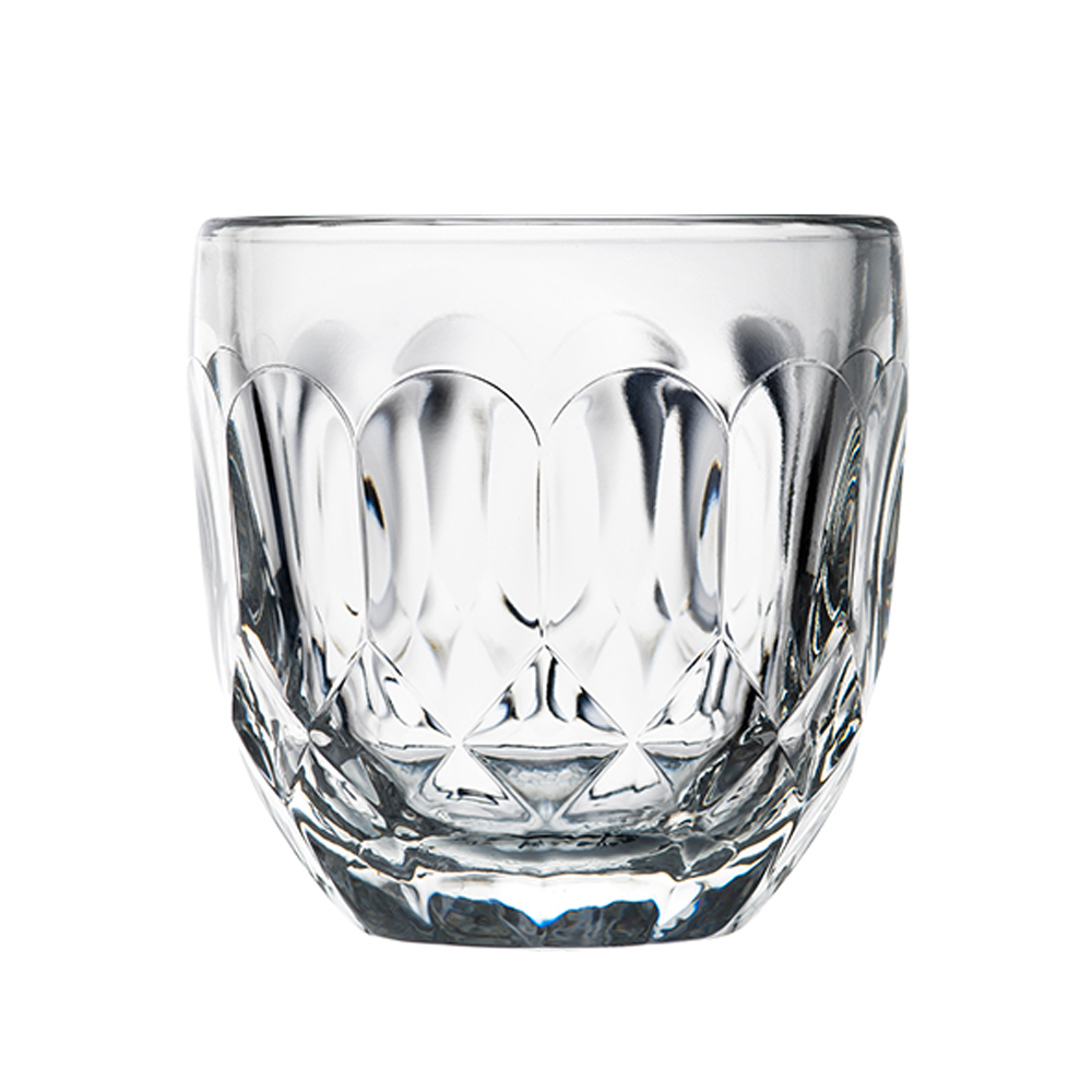 Tasse à expresso Facettes 10 cl (lot de 6), LA ROCHERE