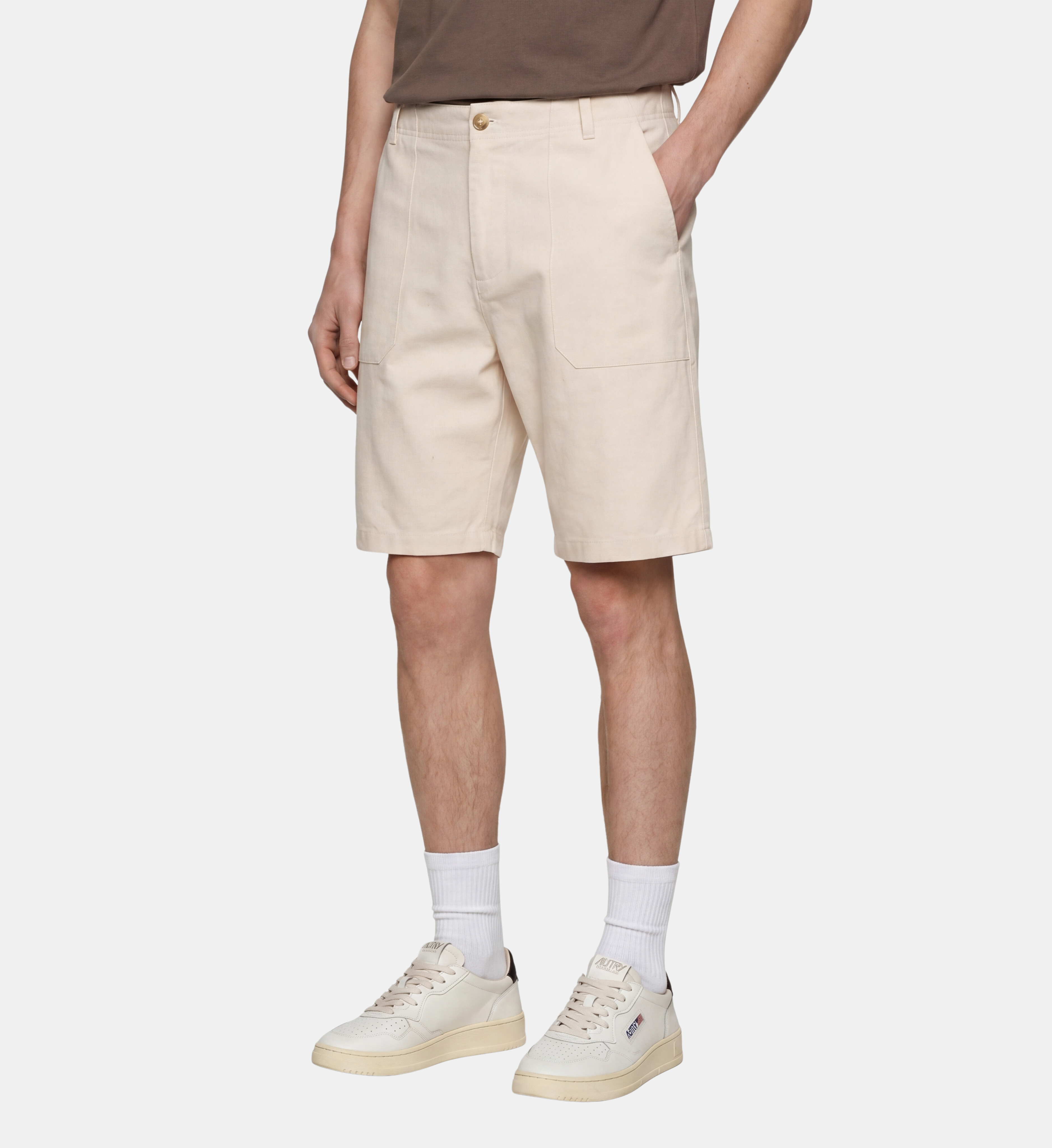 Bermuda droit rinermu en coton, GALERIES LAFAYETTE