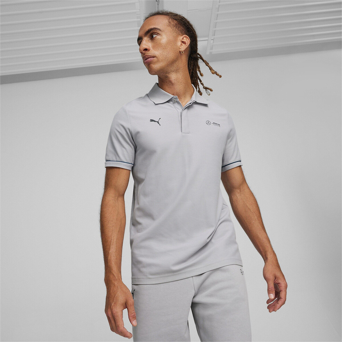 Polo mercedes motorsport Puma argent La Redoute