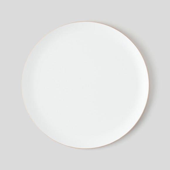 Plateau rond en bois, grand modèle, MONOPRIX MAISON