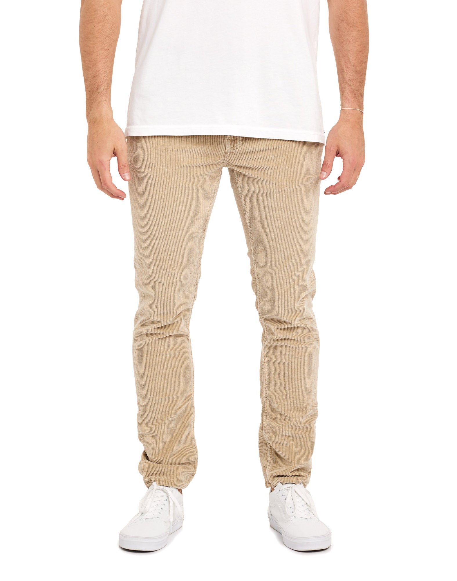 PANTALON REGULAR CREAM, PULLIN
