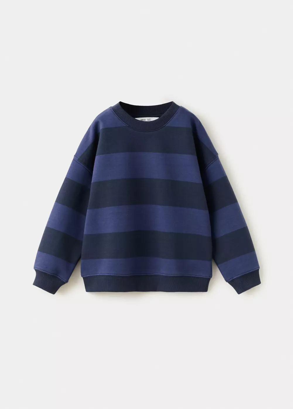 Sweat-shirt coton rayures, MANGO BABY