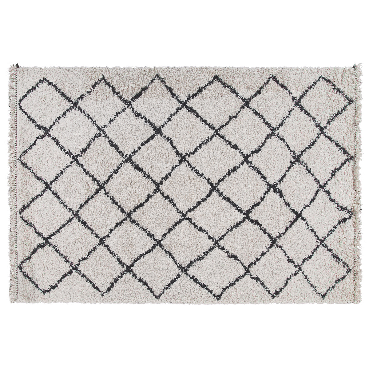 Tapis berbere écru 160 x 230 cm ZELIA, MILIBOO
