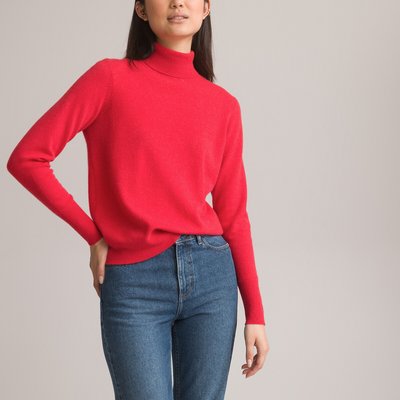 Fine Cashmere Knit Jumper with Turtleneck LA REDOUTE COLLECTIONS
