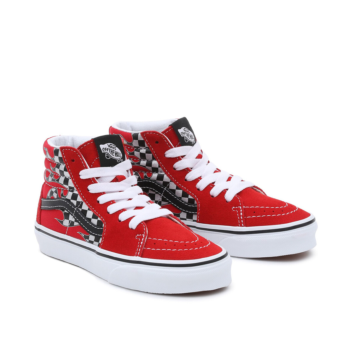 High top vans with clearance strap