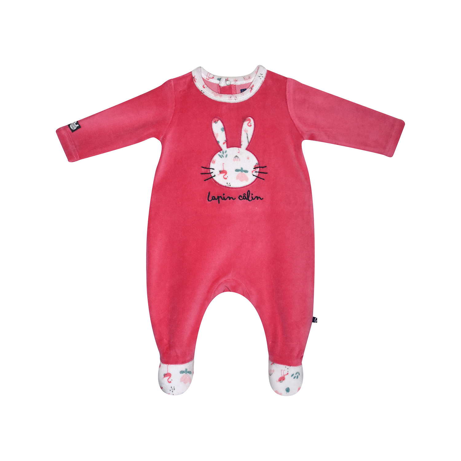 Dors bien gaia velours rase pont dos bebe, SUCRE D'ORGE