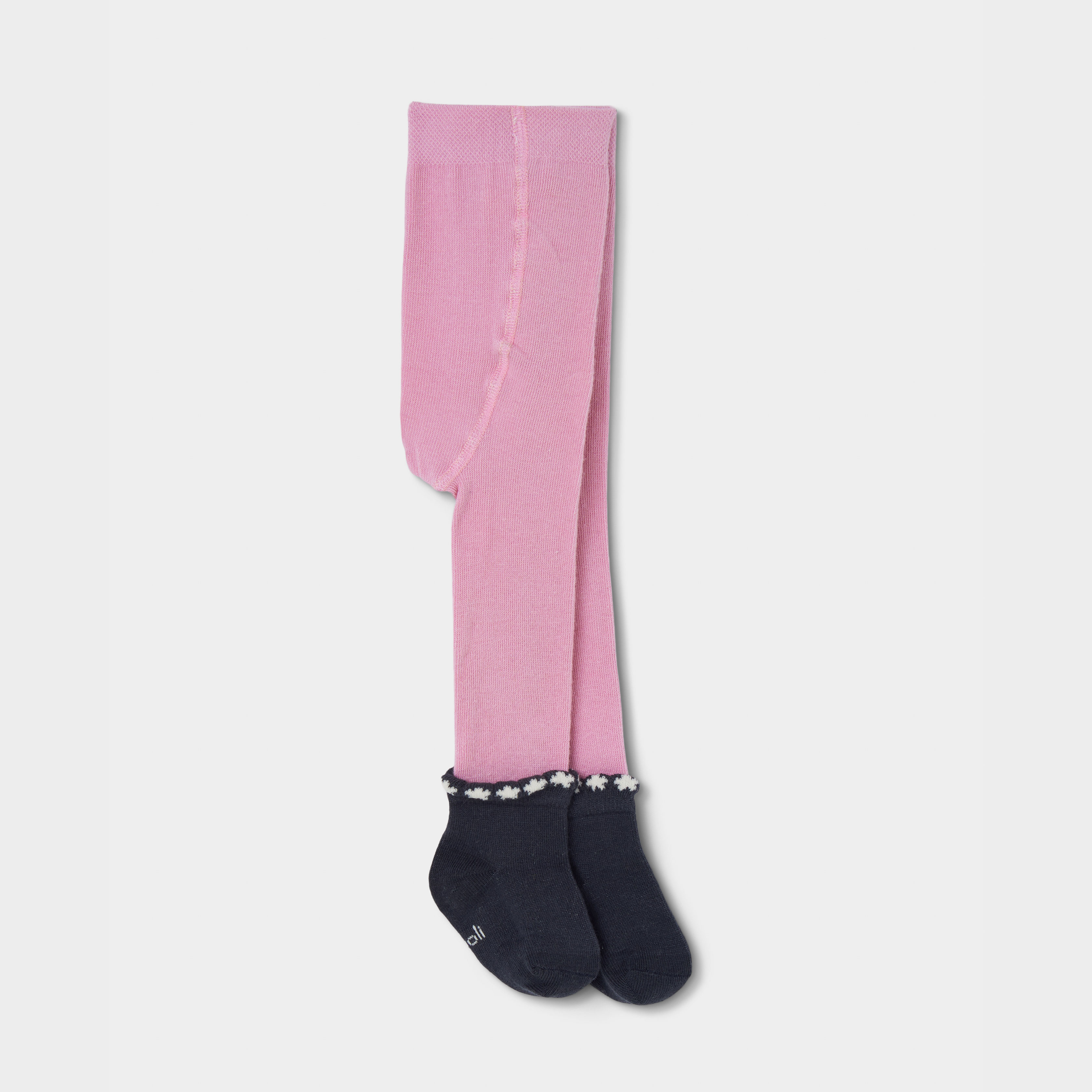Collants avec détail floral à la cheville, BOBOLI