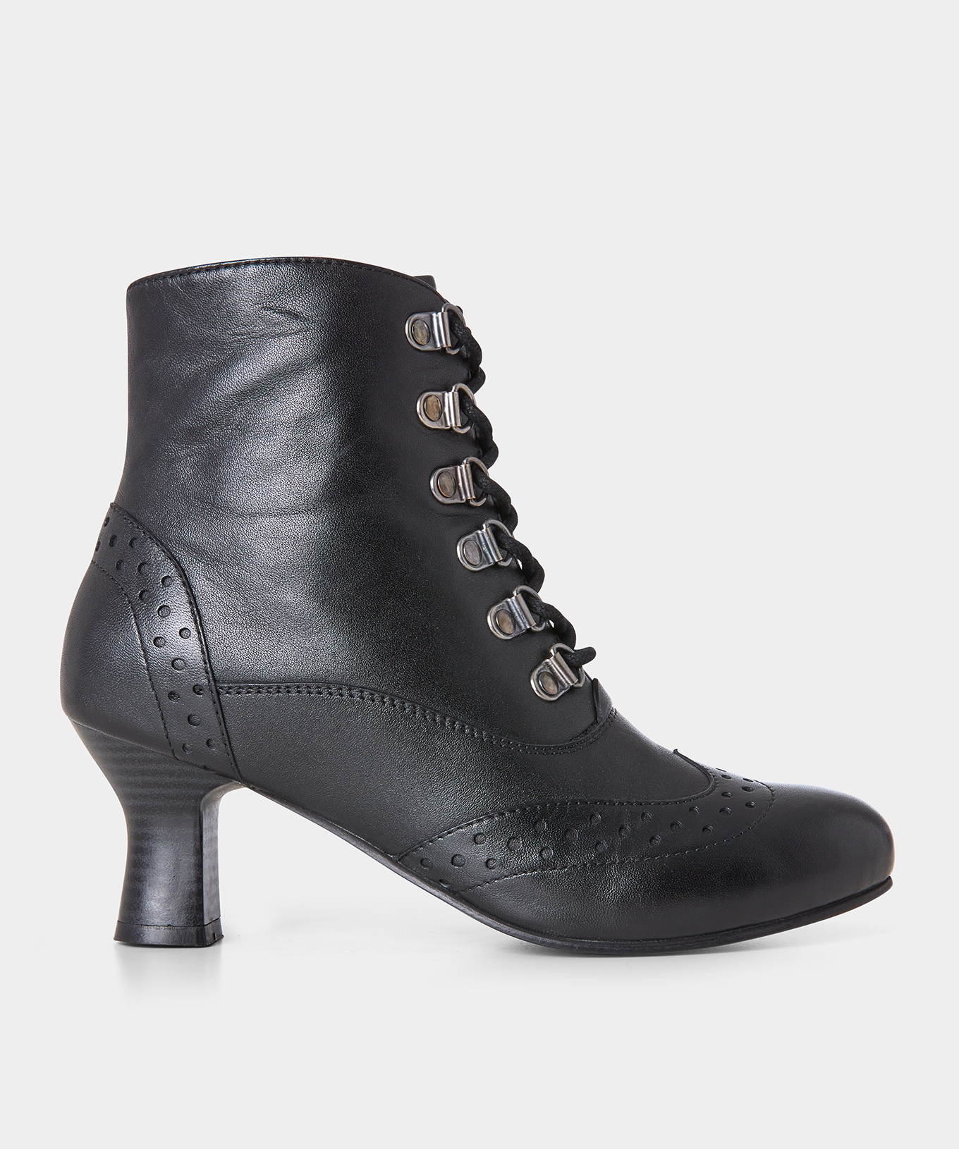Bottine à Lacets et Talon Style Richelieu, JOE BROWNS