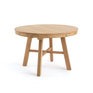 Zebarn Extendable Round Dining Table (Seats 4-8) LA REDOUTE INTERIEURS image