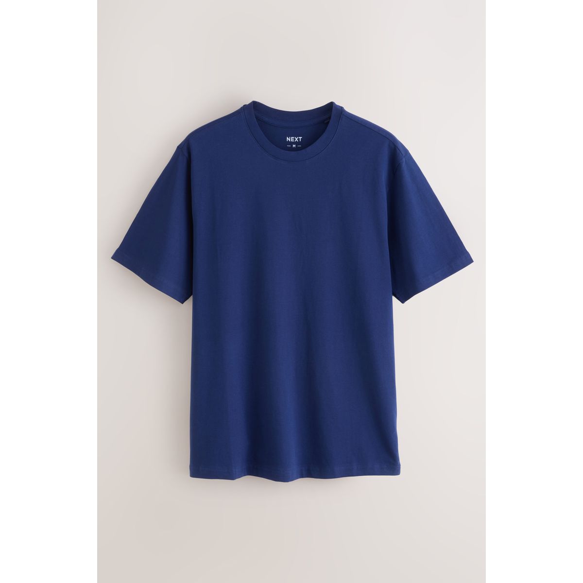 T-shirt Basique NEXT Pour Garçon 9 Ans - Coton, Bleu, Manches Courtes, Col Rond, Occasion Très Bon état