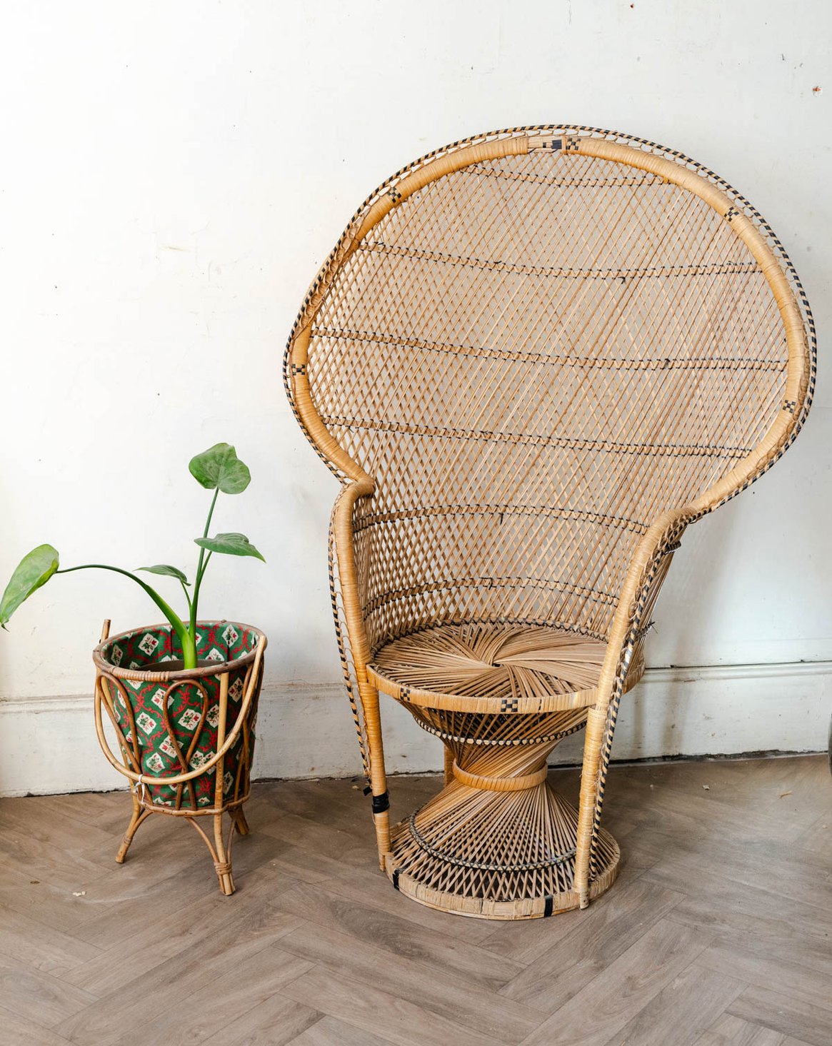 Fauteuil en rotin Emmanuel N°35 - Bon état, DEBONGOUT