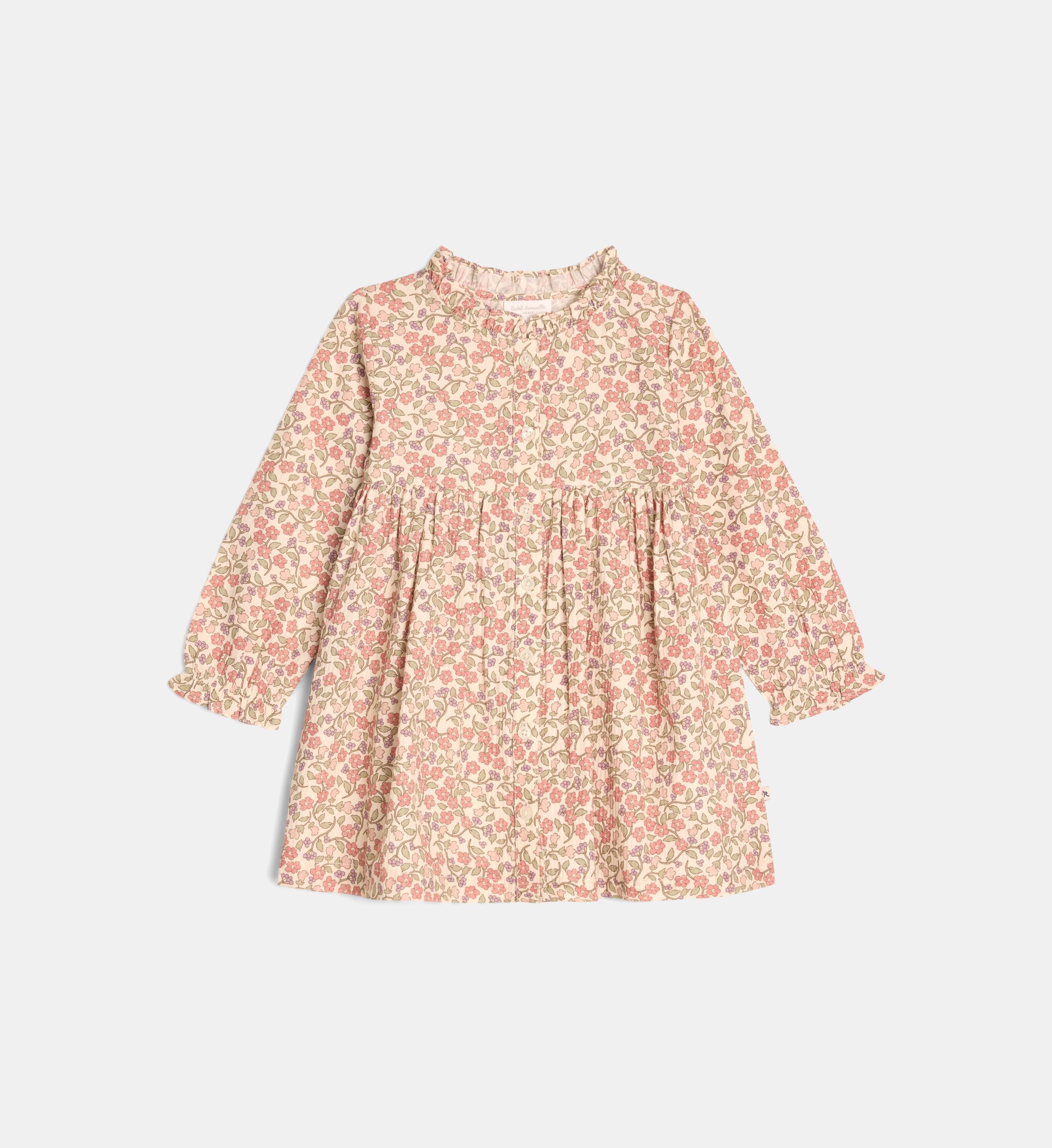 Robe ample tasmine en popeline de coton bio, CADET ROUSSELLE