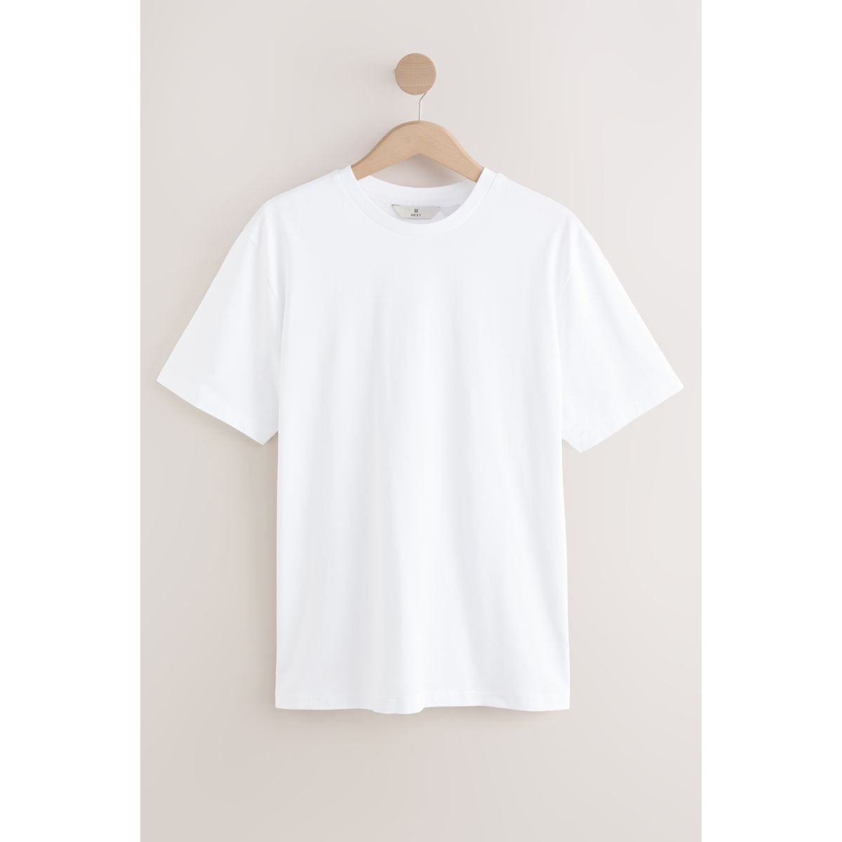 T-shirt ras du cou en coton supima® signature, NEXT
