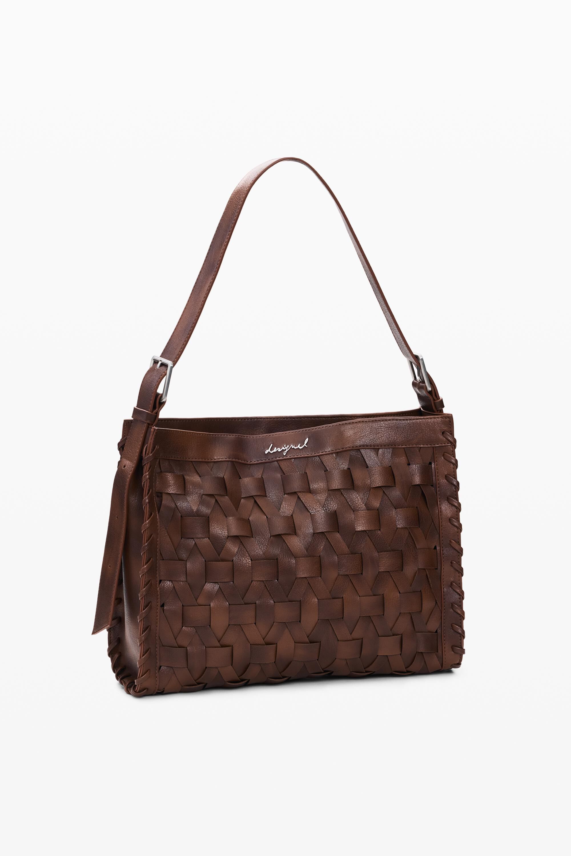 Sac moyen tressé, DESIGUAL