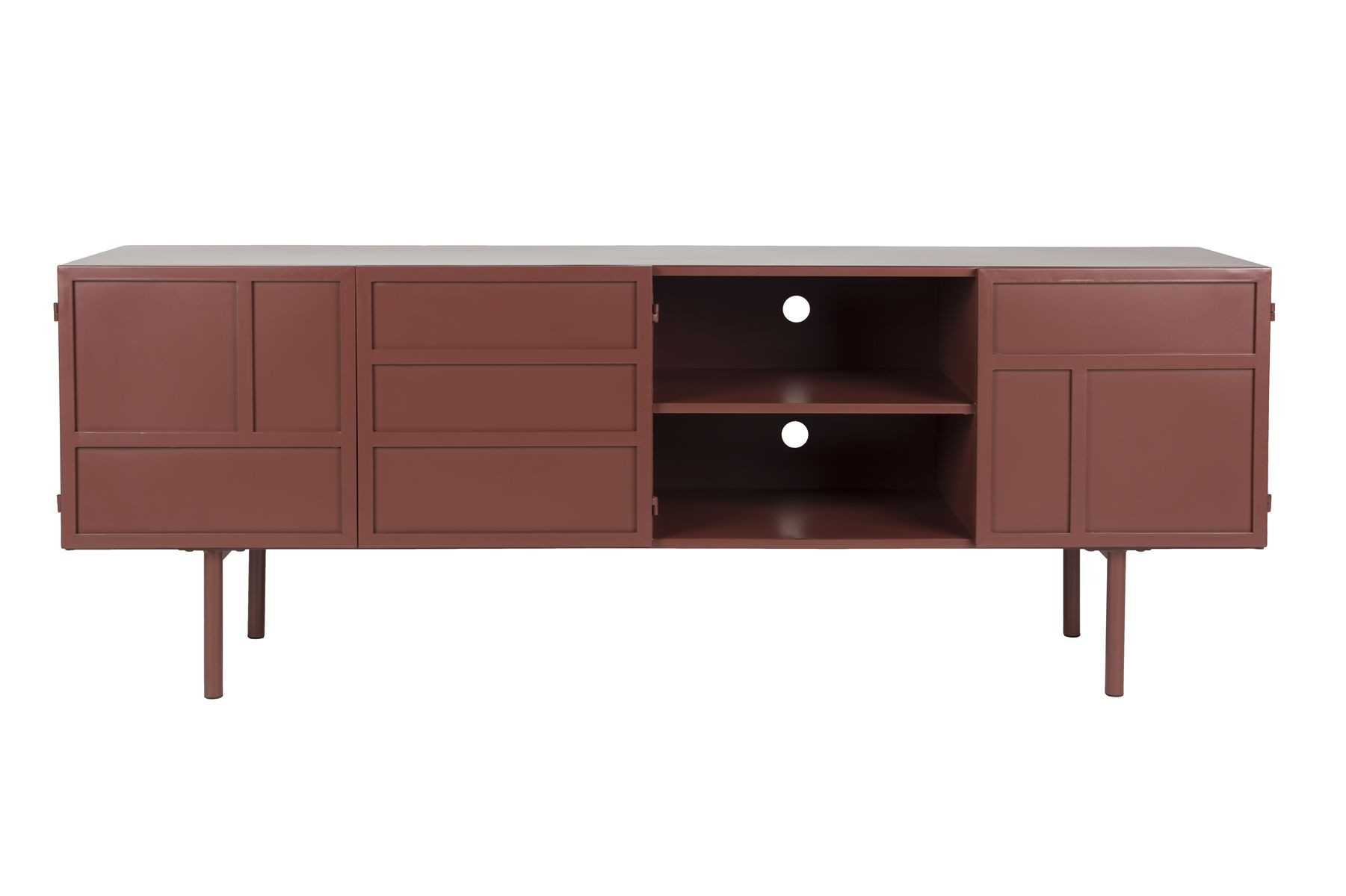 Meuble TV en métal, DAVIS, BOITE A DESIGN