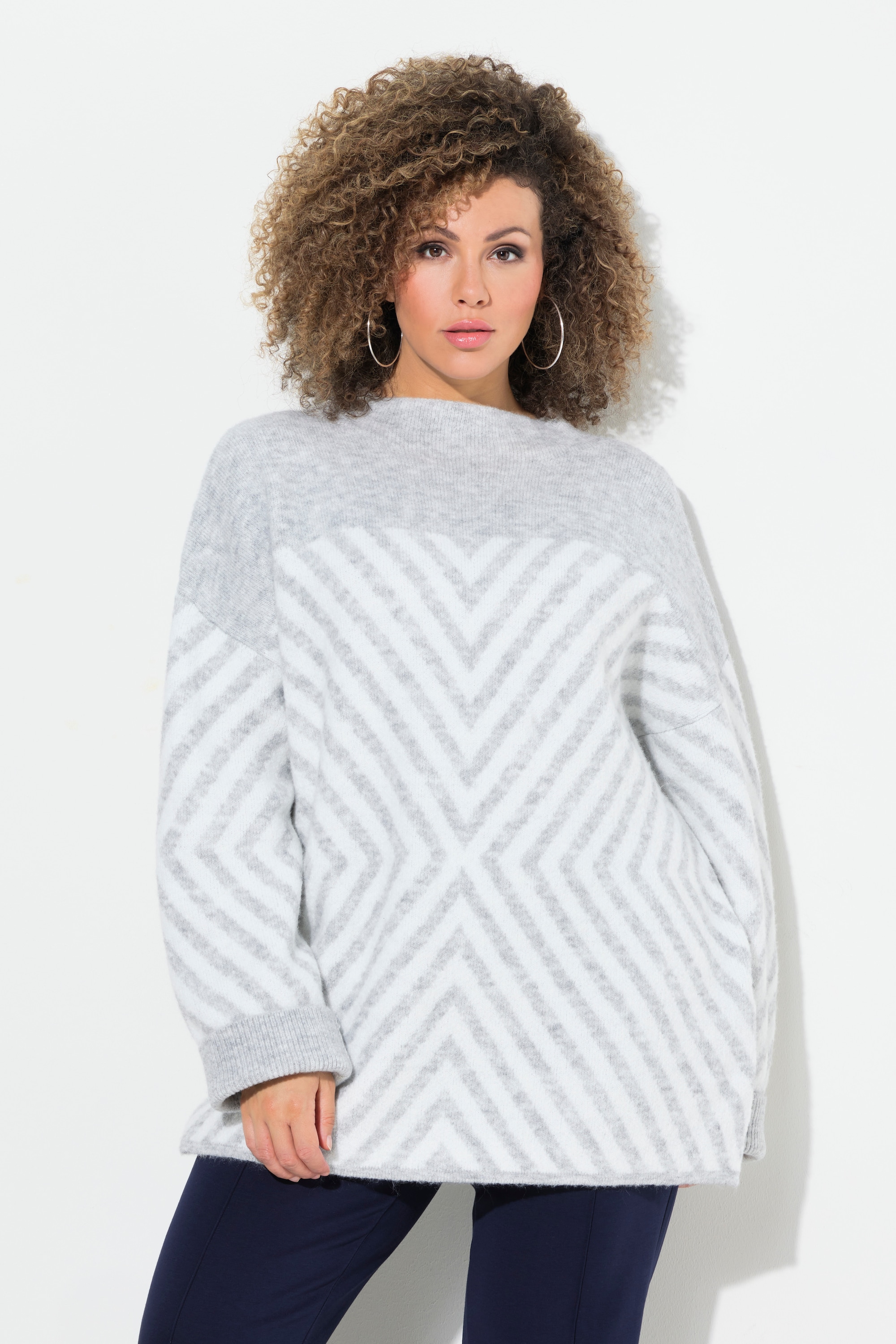 Pull à col montant et manches longues, ULLA POPKEN