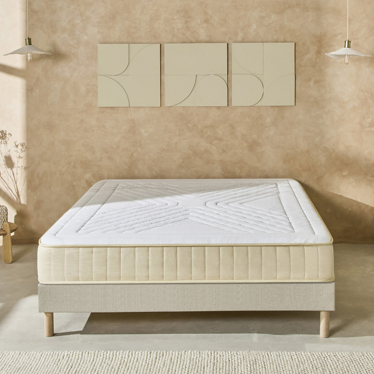 Matelas Symphonie 2.0 - Mémoire de forme - Moelleux puis ferme - 25 cm d'épaisseur, BELLECOUR