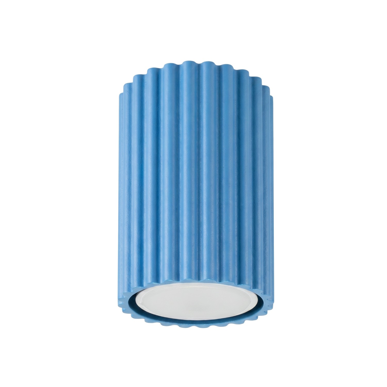 Plafonnier Aluminium Bleu GU10 1 KARBON, EDEN