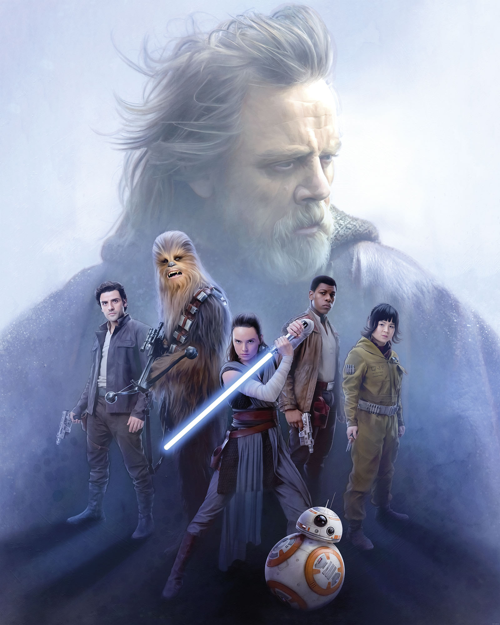 Papier peint Komar - Star Wars Last Hope - 200 x 250 cm, HEXOA
