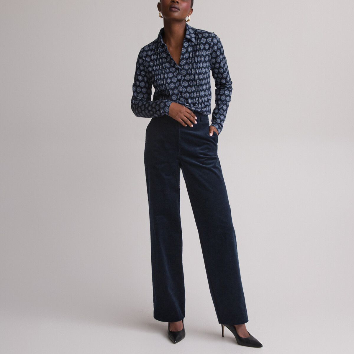Pantalon velours la redoute hotsell