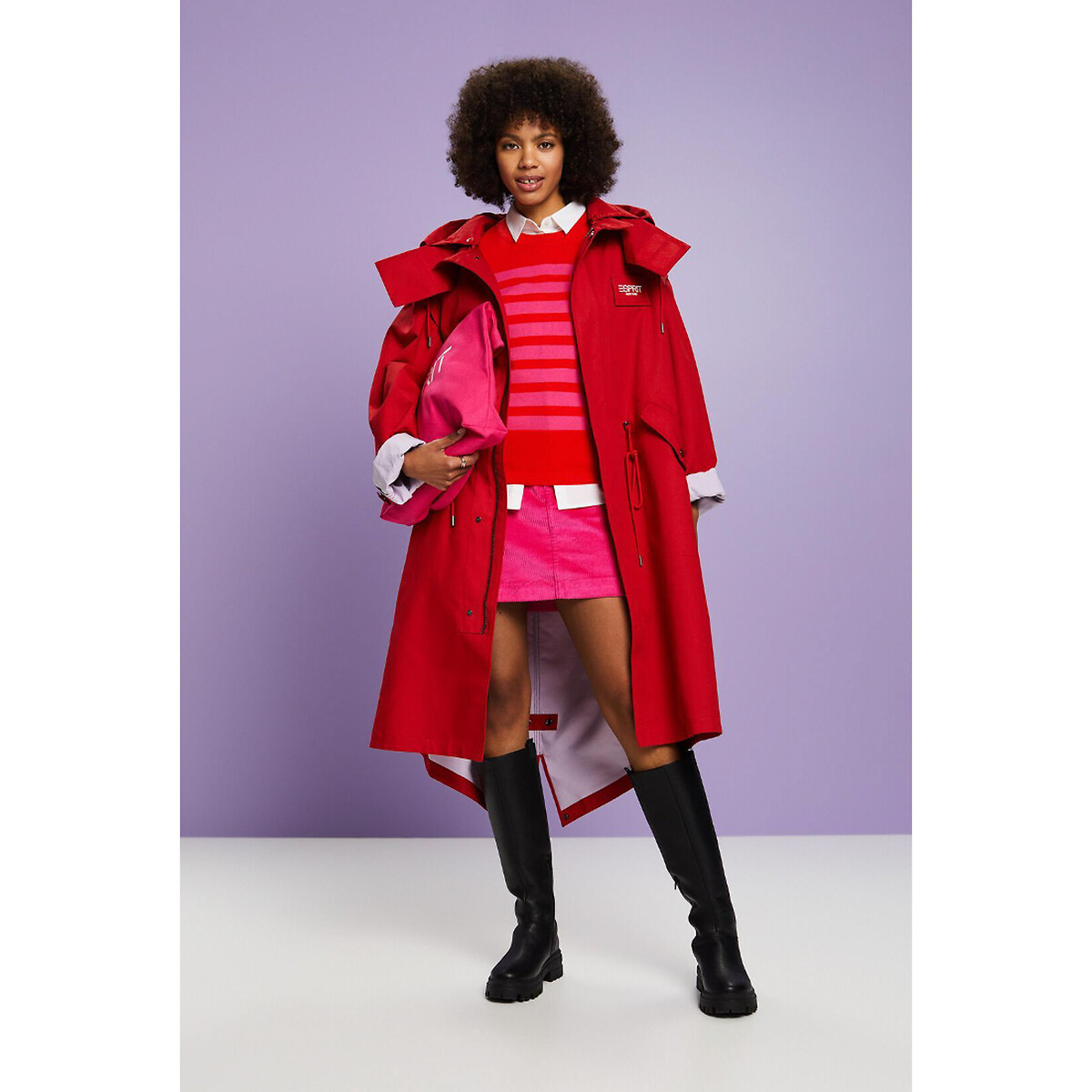 Esprit red coat sale