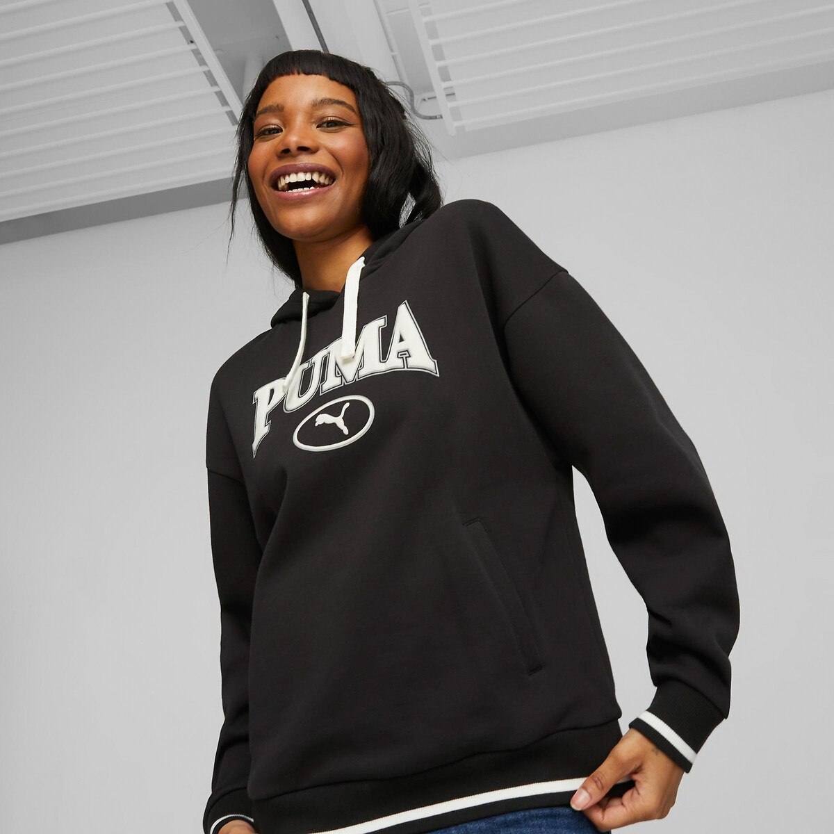 Felpa top hoodie puma