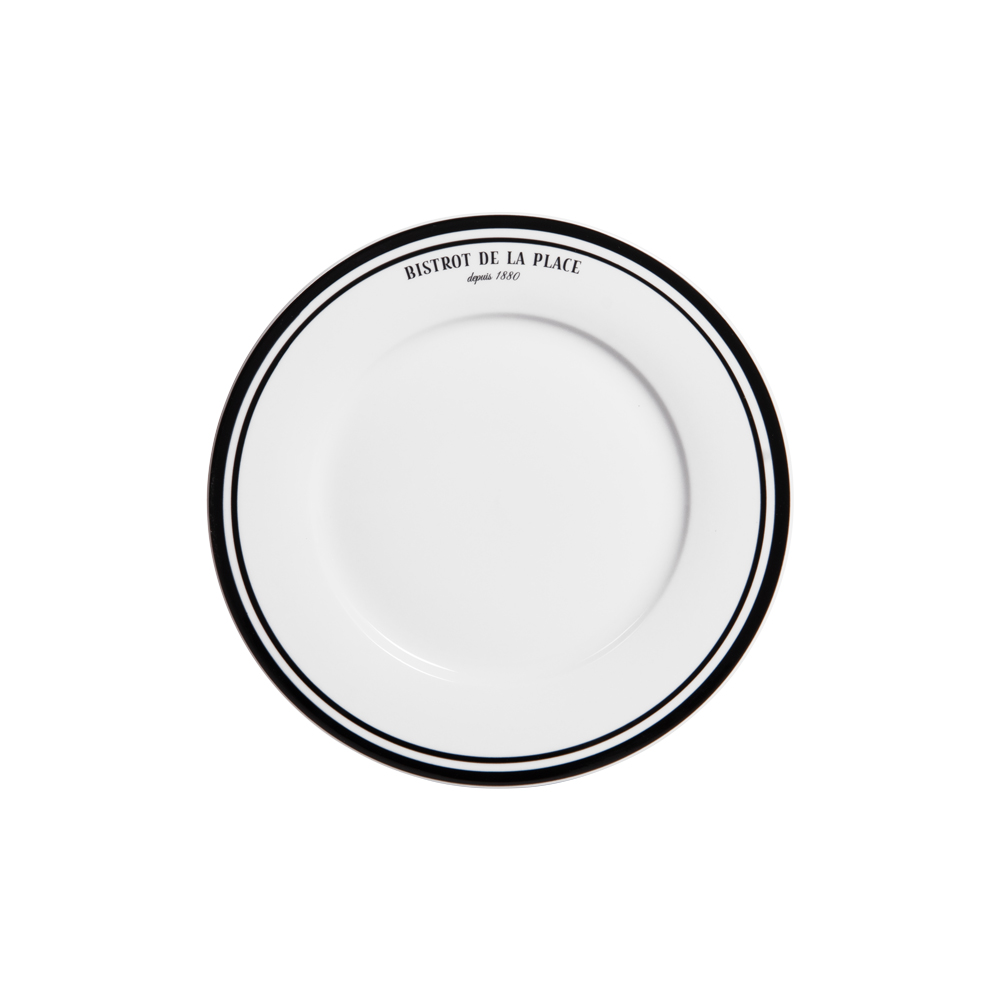 Assiette à dessert Bistrot 21 cm (lot de 6) - BISTROT, TABLE PASSION