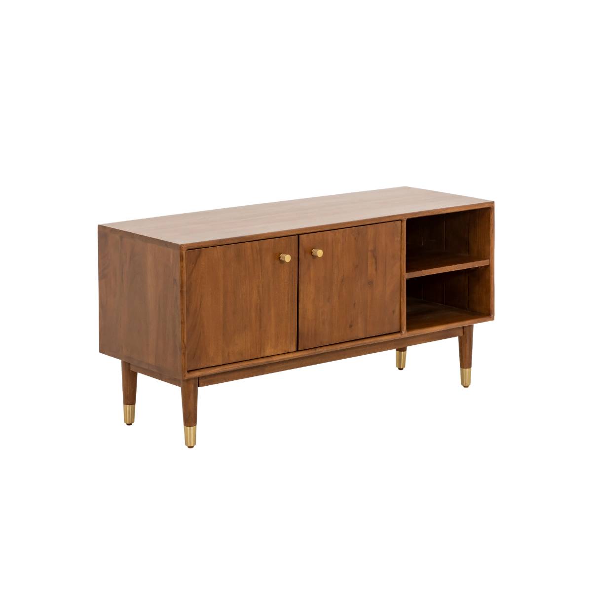 Meuble TV en bois d'acacia EMIEL, MADE IN MEUBLES