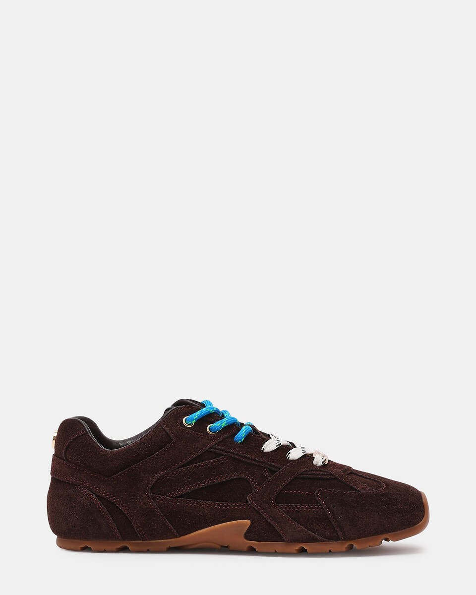 Steve Madden Zapatillas de ante con cordones dobles, ASIEL — photo 2