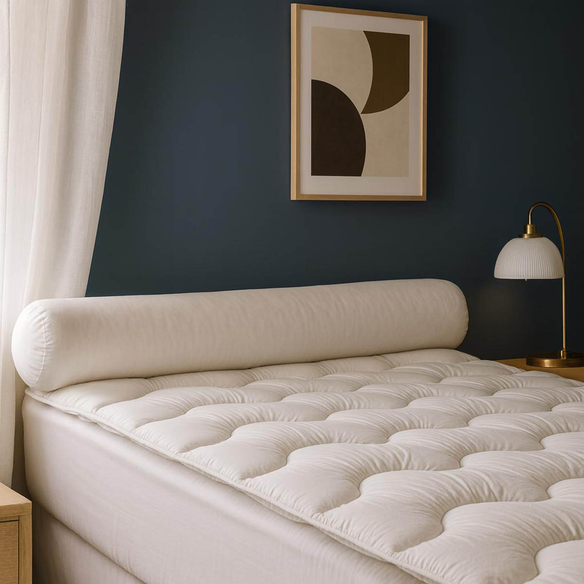Surmatelas Anti-acariens - Moelleux, DUNLOPILLO