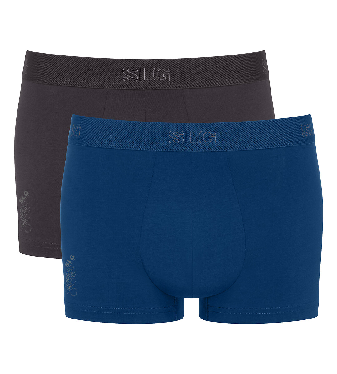 Pack of 2 SLG Base Plain Hipsters, SLOGGI