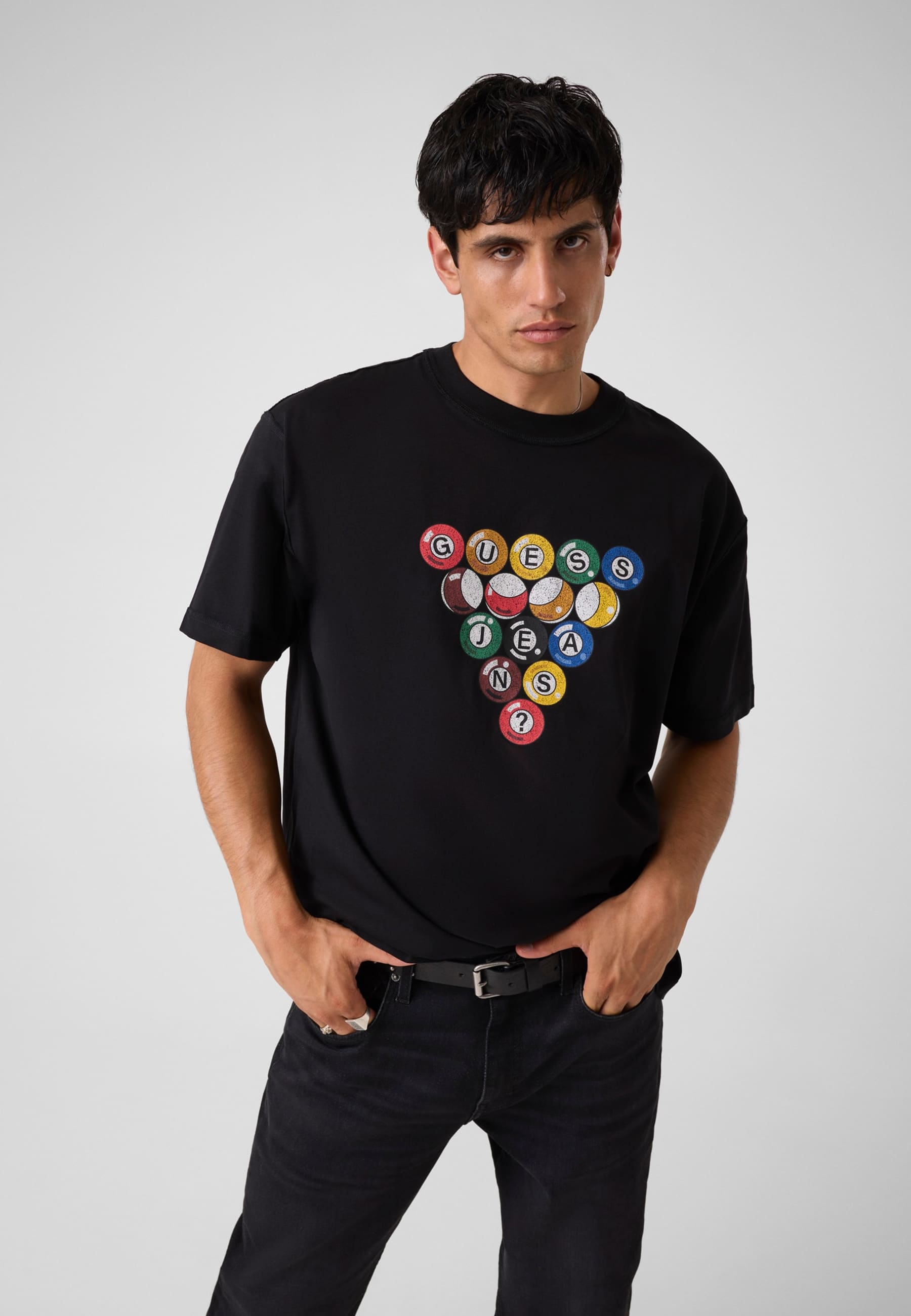 T-Shirt Imprimé, GUESS JEANS