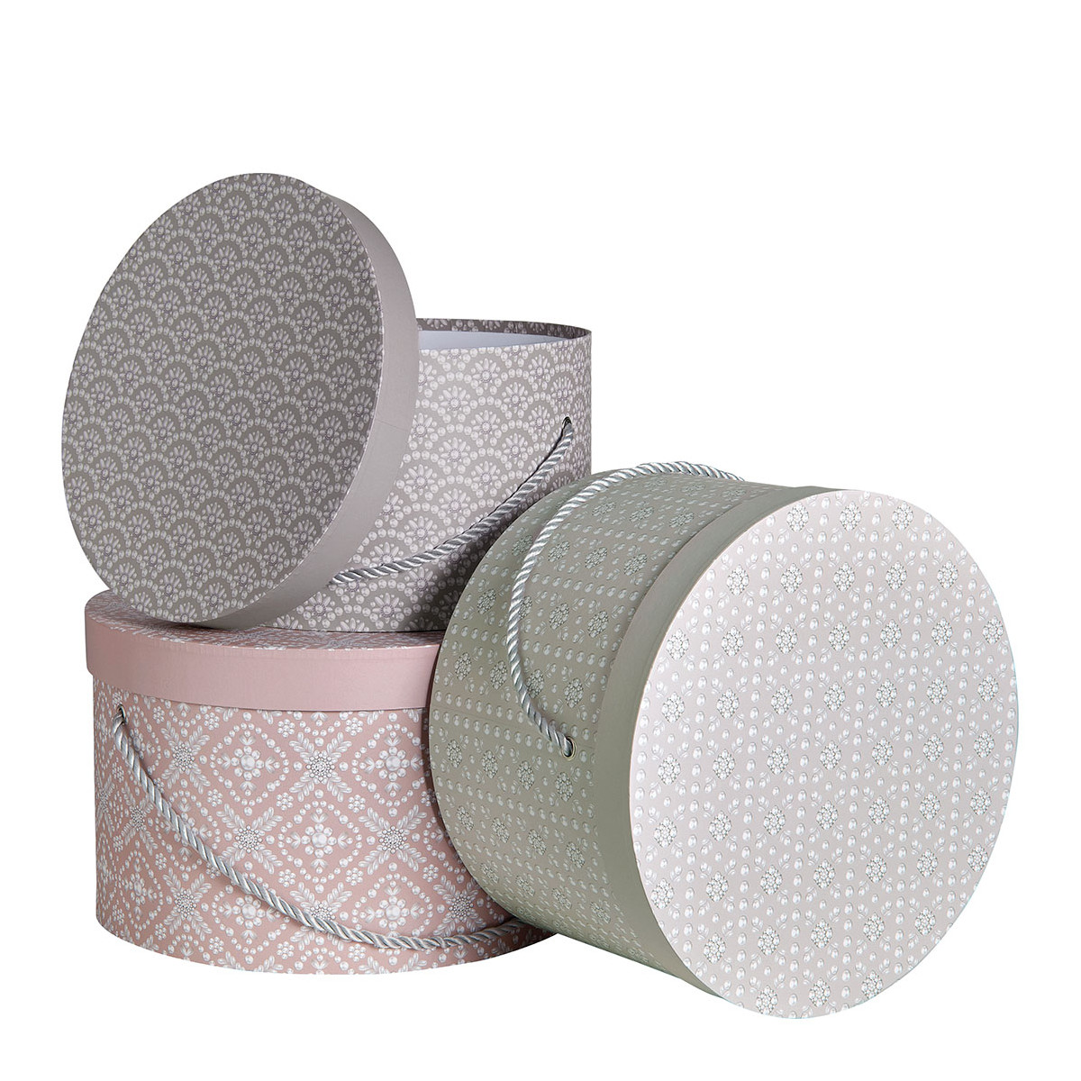Set de 3 boîtes de rangement, MATHILDE M