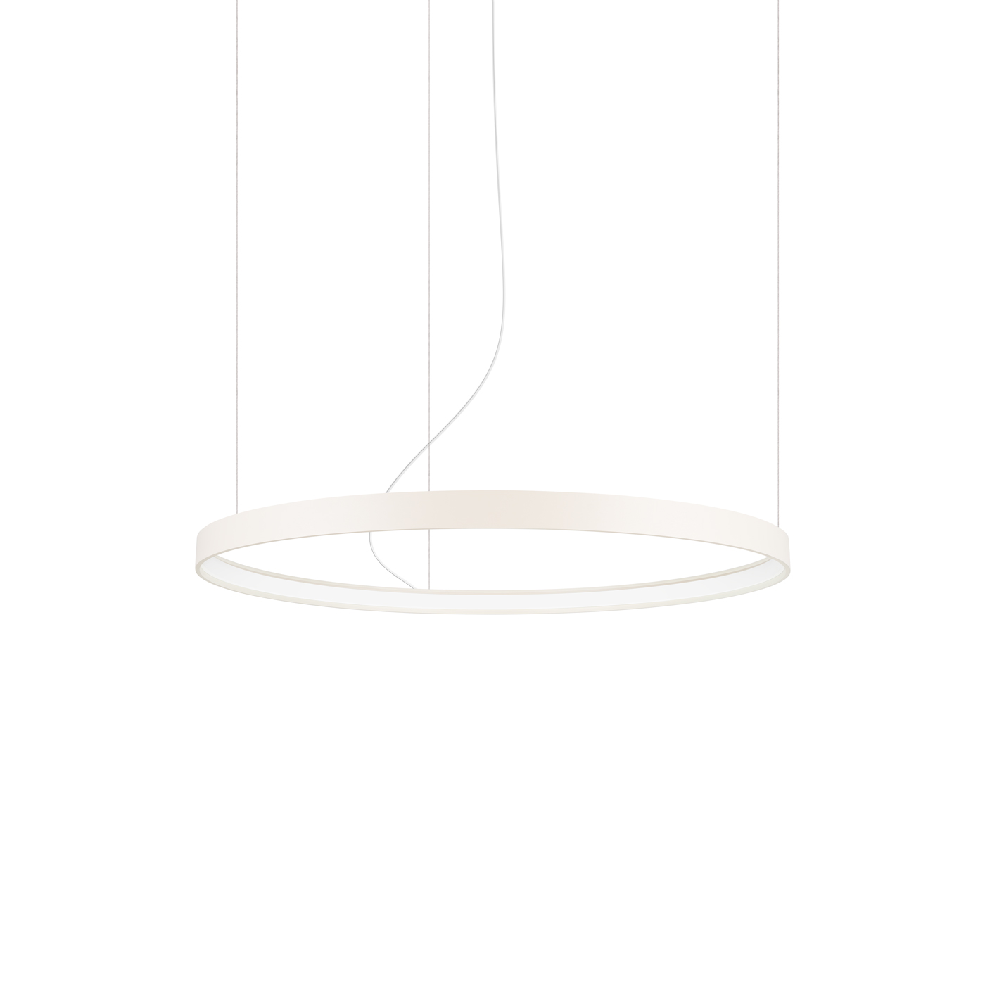 Lustre Aluminium Beige LED 1 Rio, EDEN