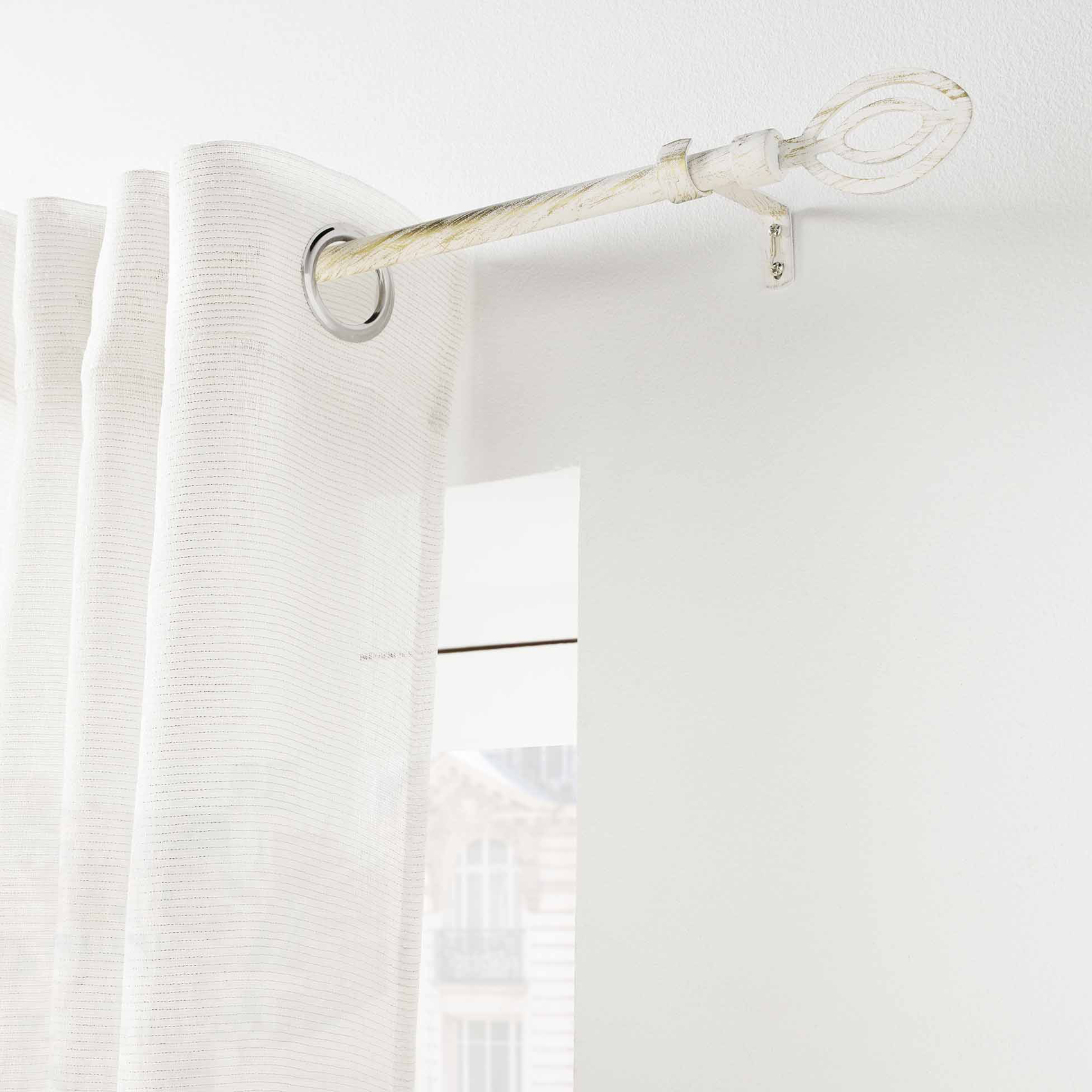 Kit de tringle extensible au style géométrique, DOUCEUR D'INTÉRIEUR