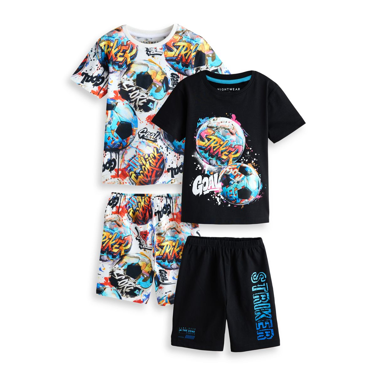 Pyjama short, lot de 2, NEXT