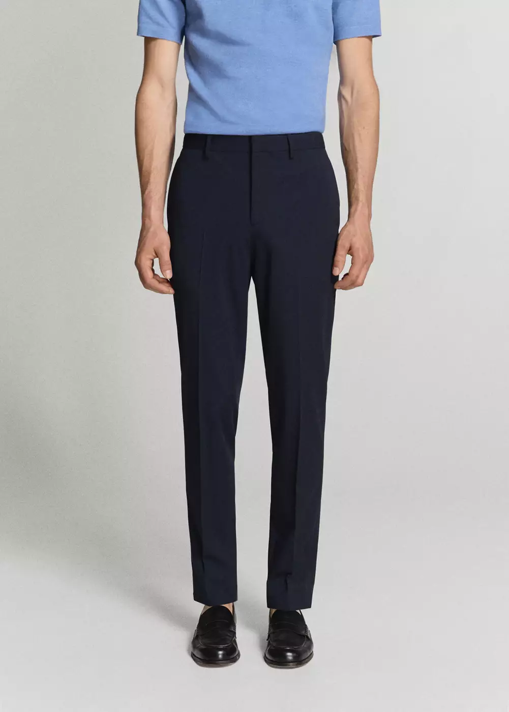 Pantalon costume Parí super slim-fit, MANGO MAN