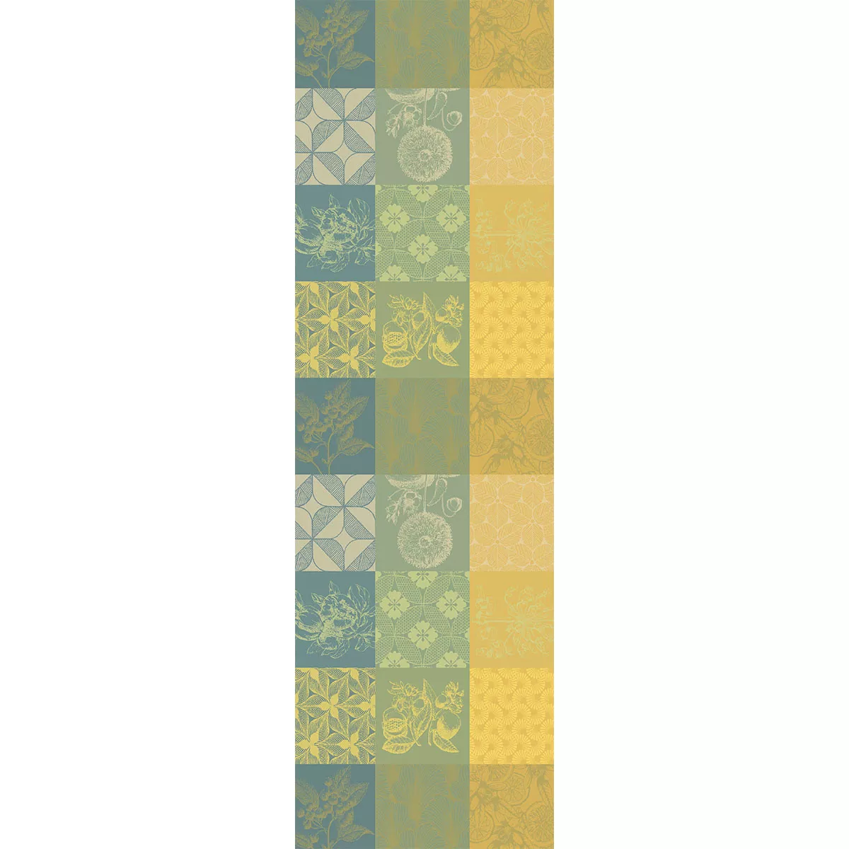 Chemin de table pur coton MILLE PARFUMS, GARNIER THIEBAUT
