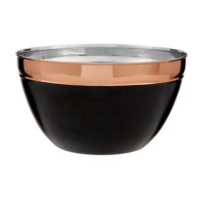 Large Mixing Bowl in Charcoal / Copper SO'HOME